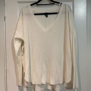 Cream sweater